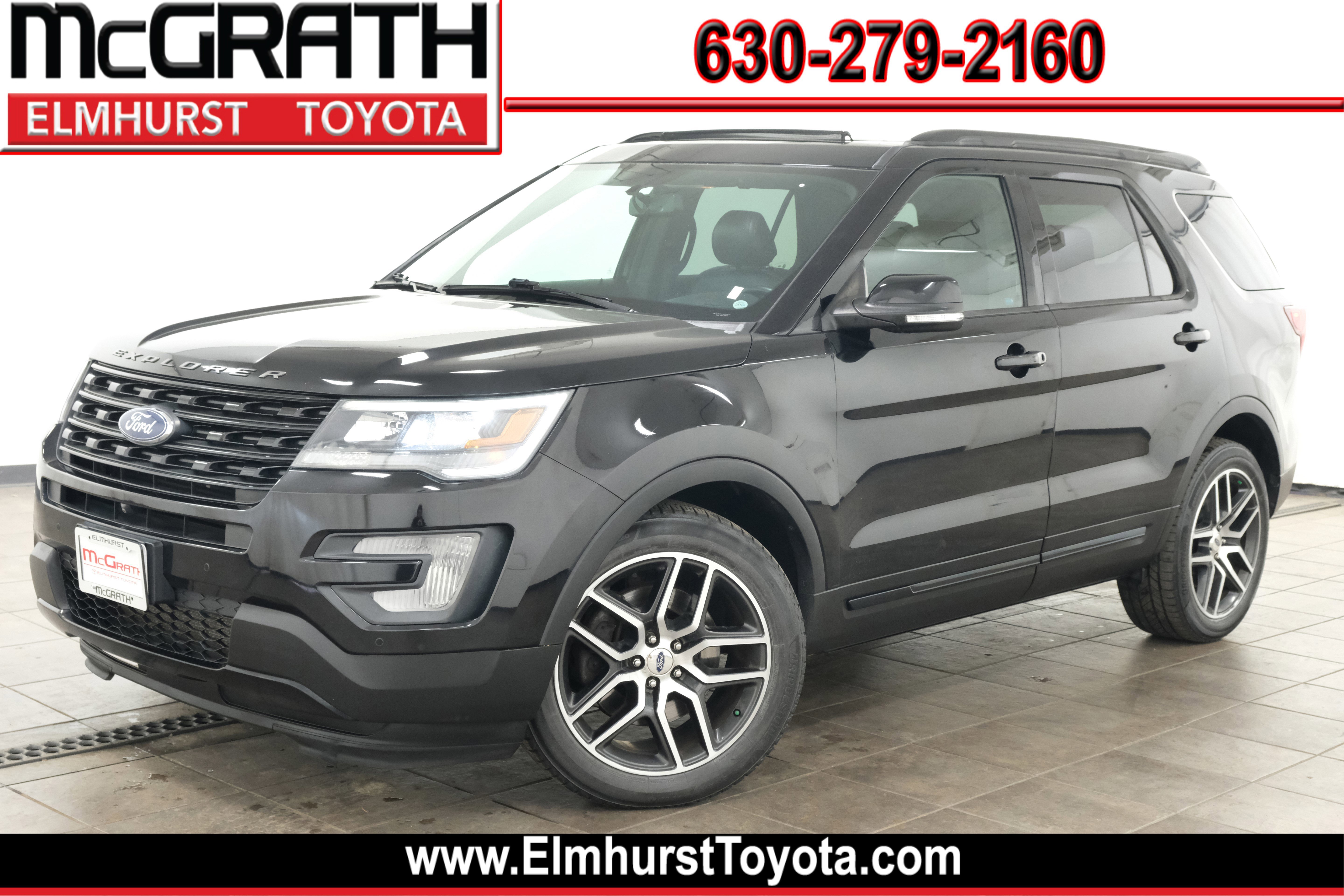 Shadow Black 2017 Ford Explorer Sport AWD SUV / Crossover All-Wheel Drive 6-Speed Automatic
