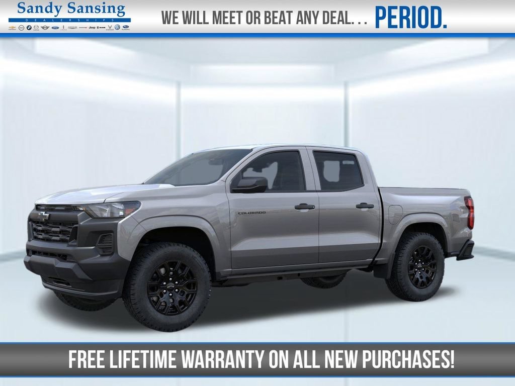 New 2026 Sterling Gray Metallic Chevrolet WT image 1