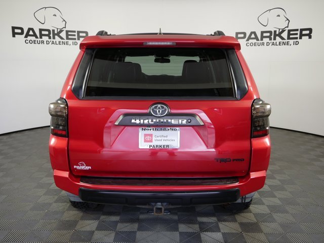 Used 2017 Barcelona Red Metallic Toyota TRD Pro image 6