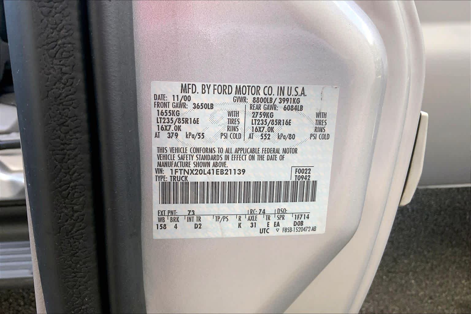Used 2001 Platinum Ford XLT image 29