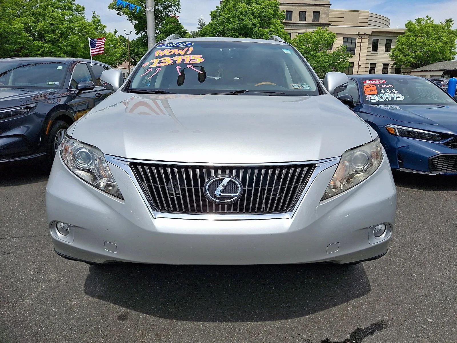 Used 2010 Lexus RX 350 with VIN JTJBK1BAXA2403050 for sale in Ardmore, PA