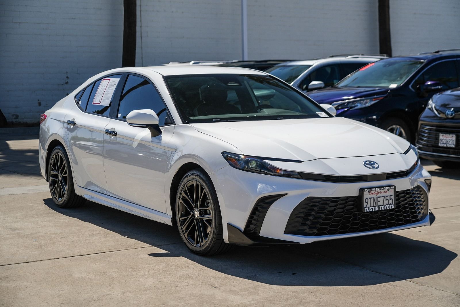 Certified Used 2025 White Toyota SE image 5