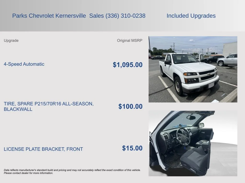 Used 2011 White Chevrolet Work Truck image 4