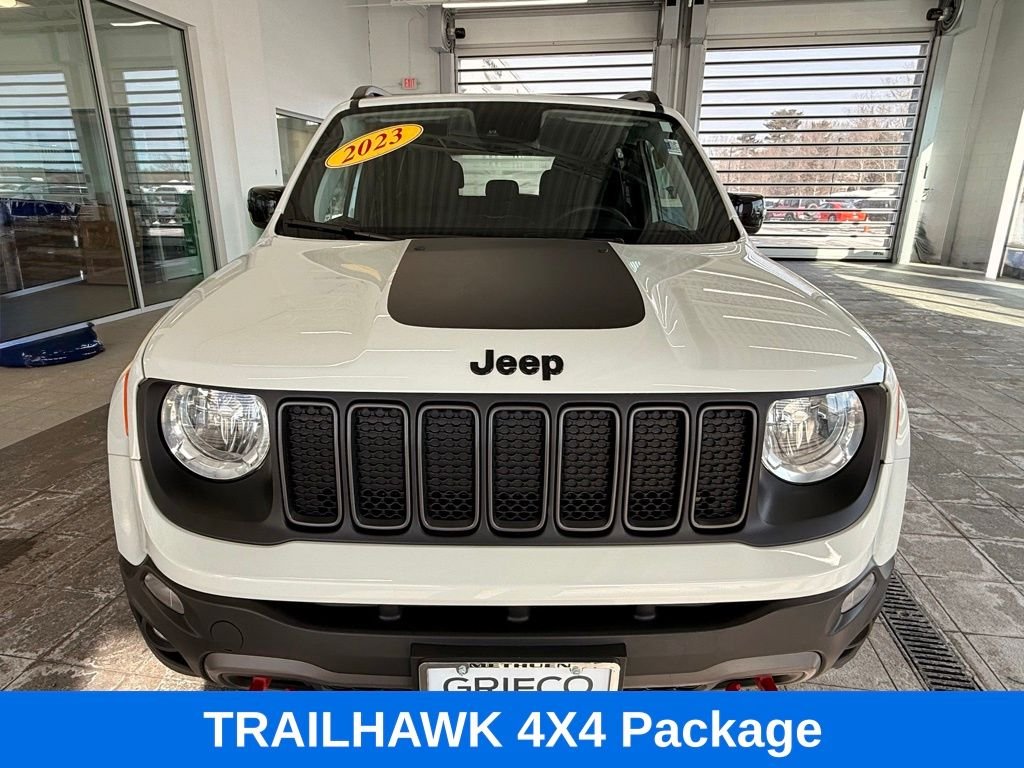 Certified 2023 Jeep Renegade Trailhawk with VIN ZACNJDC16PPP70526 for sale in Methuen, MA