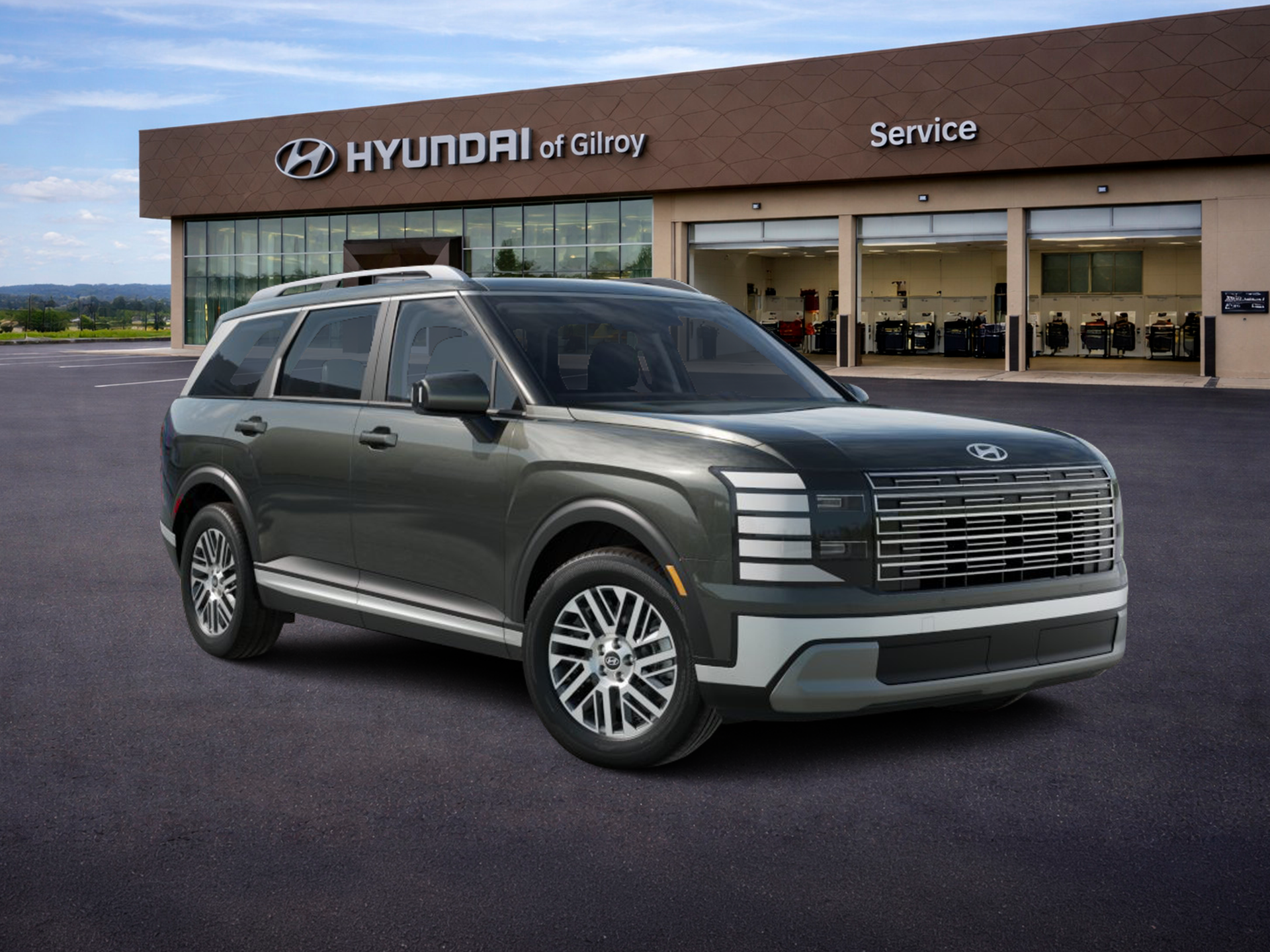 New 2026 Green Hyundai SEL AWD image 7