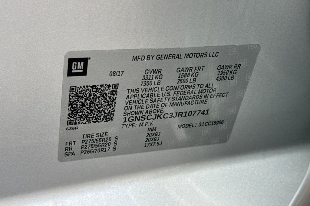 Used 2018 Silver Ice Metallic Chevrolet Premier image 39