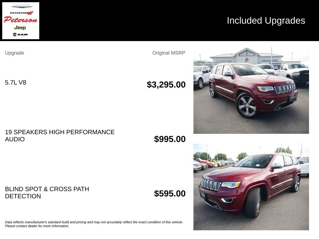 Used 2017 Red Jeep Overland image 13