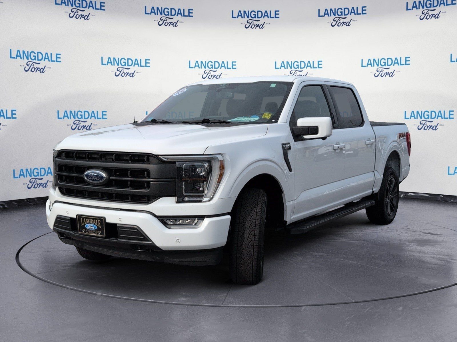 Used 2022 Oxford White Ford Lariat image 11