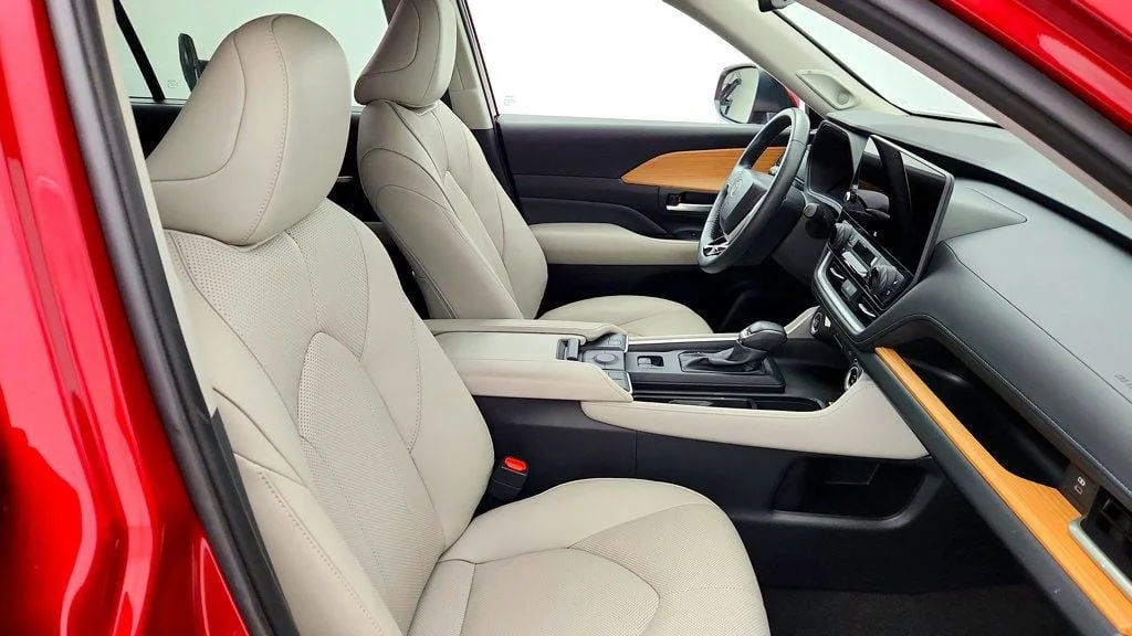 Used 2024 Ruby Flare Pearl Toyota Hybrid Limited AWD w/ Panoramic View Camera image 23
