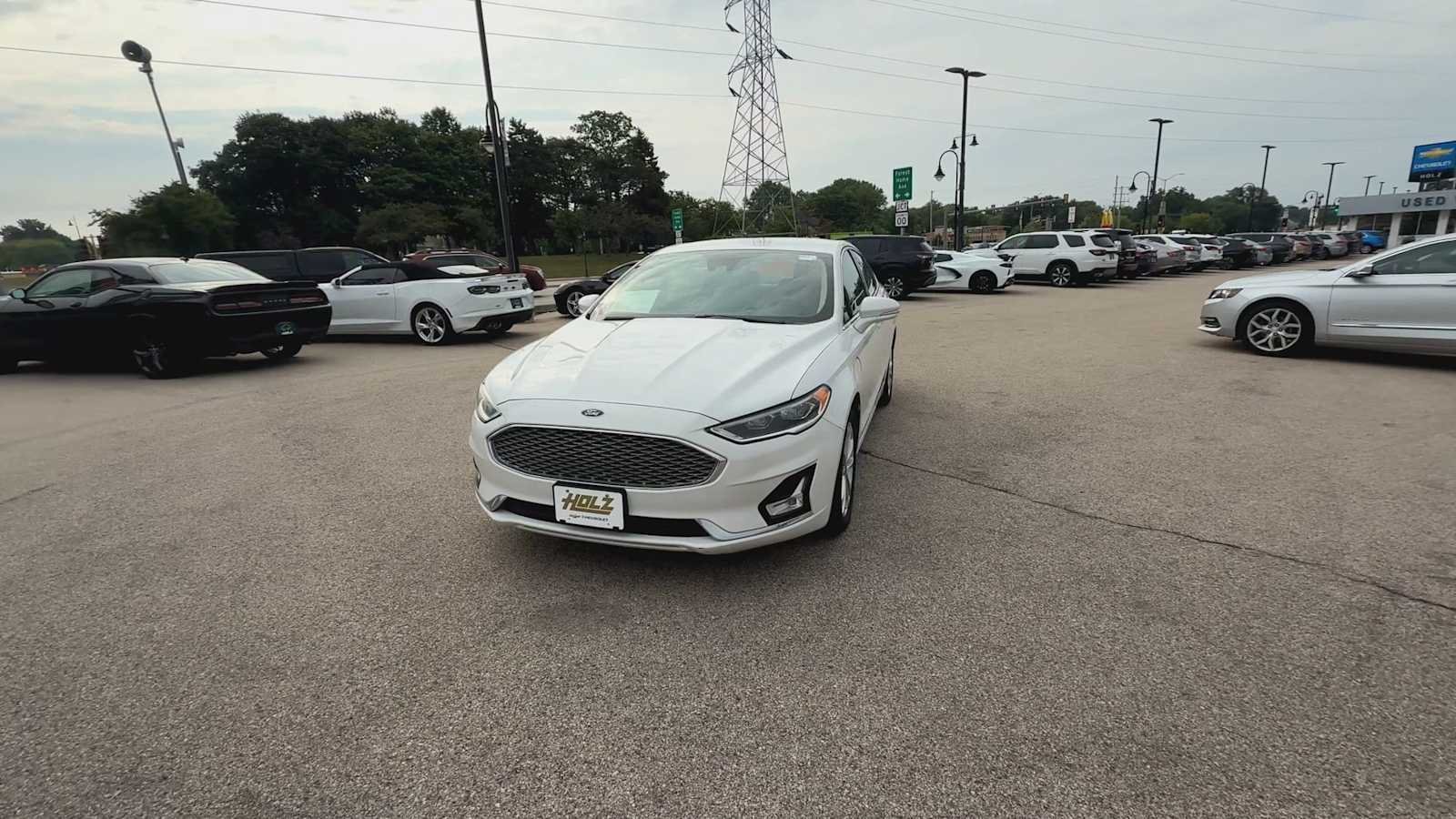 Used 2019 White Ford Titanium image 3