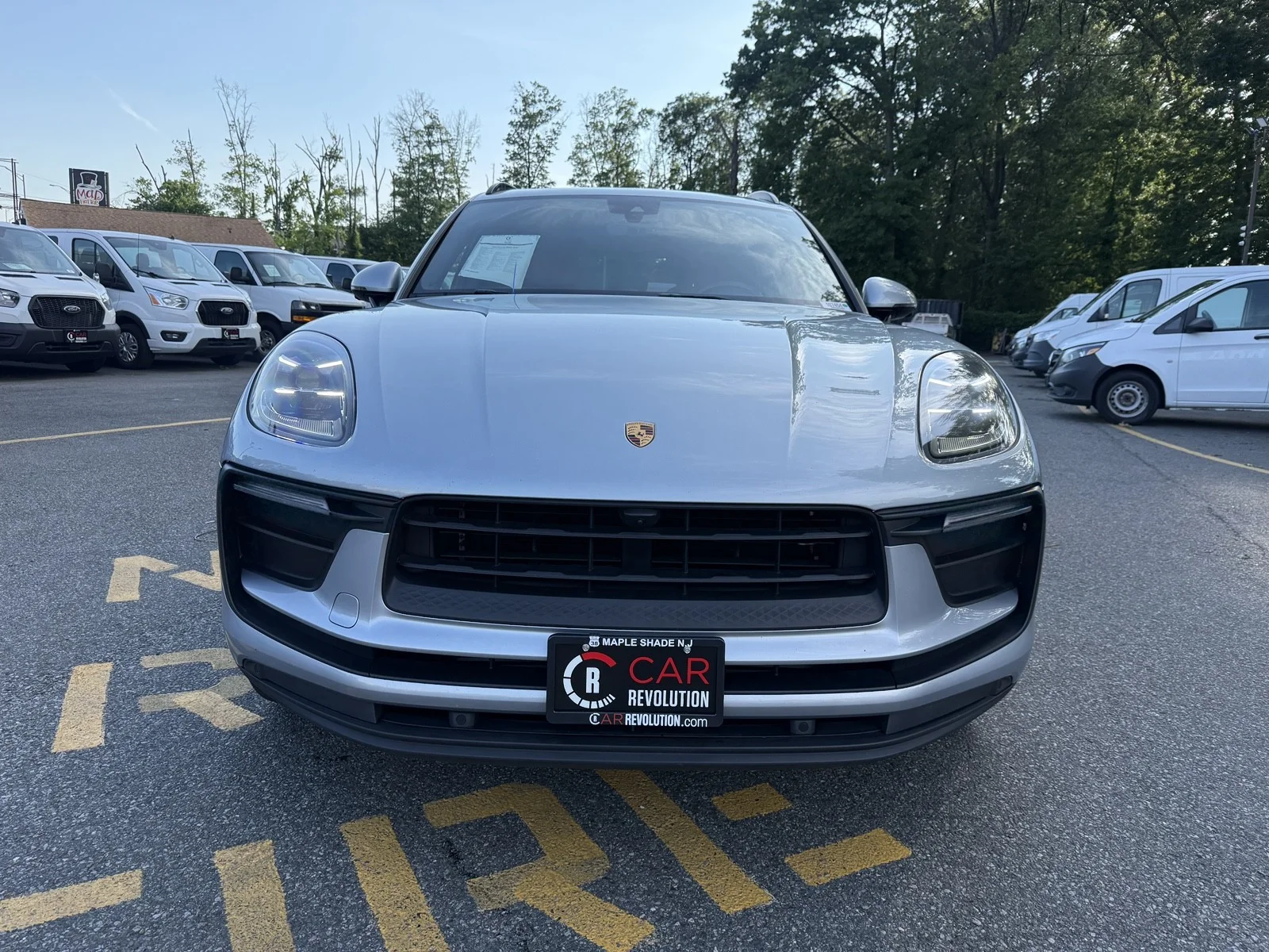 Used 2022 Dolomite Silver Metallic Porsche AWD image 2