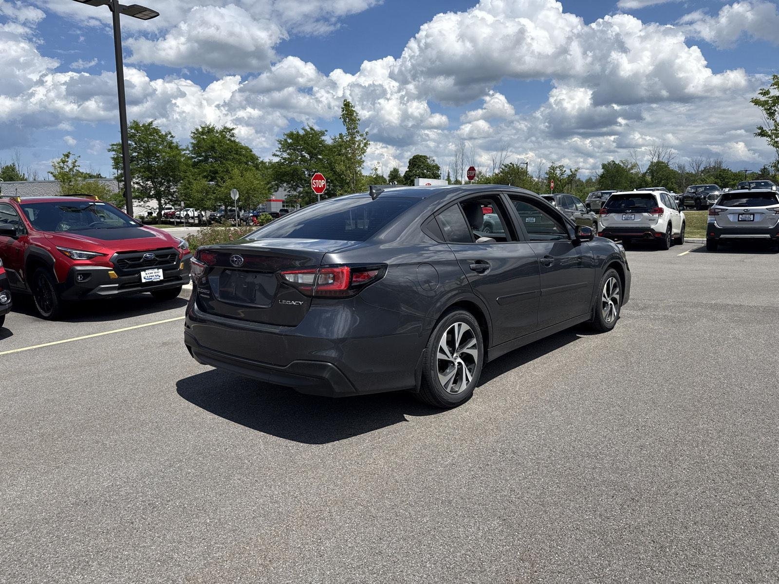 Used 2024 Magnetite Gray Metallic Subaru Premium image 4