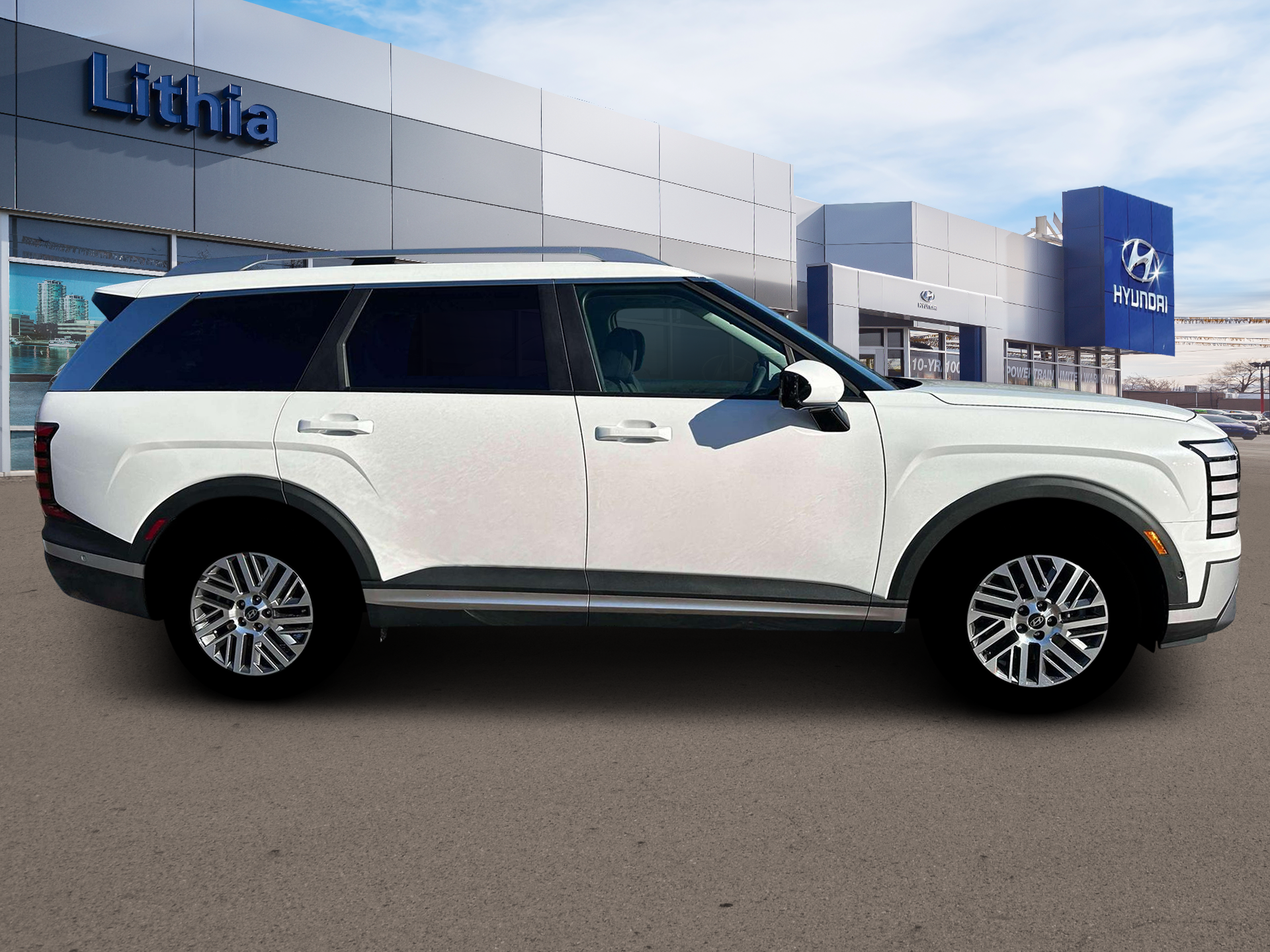 New 2026 Creamy White Pearl Hyundai SEL Premium AWD image 9