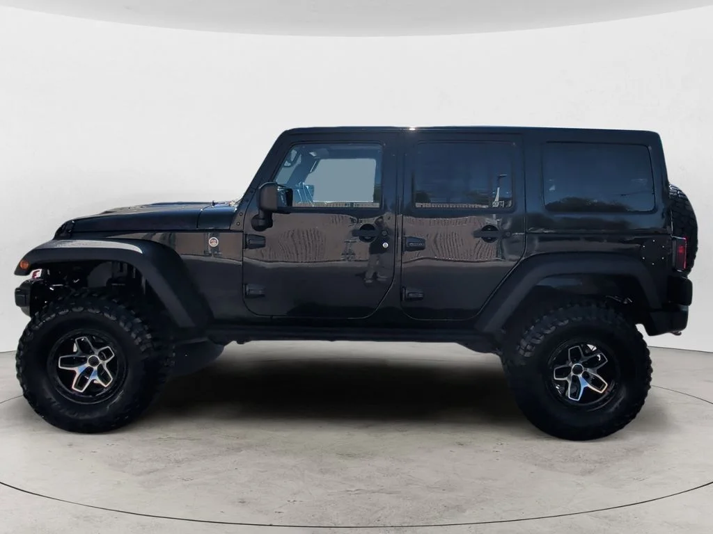 Used 2017 Black Jeep Unlimited Rubicon image 2