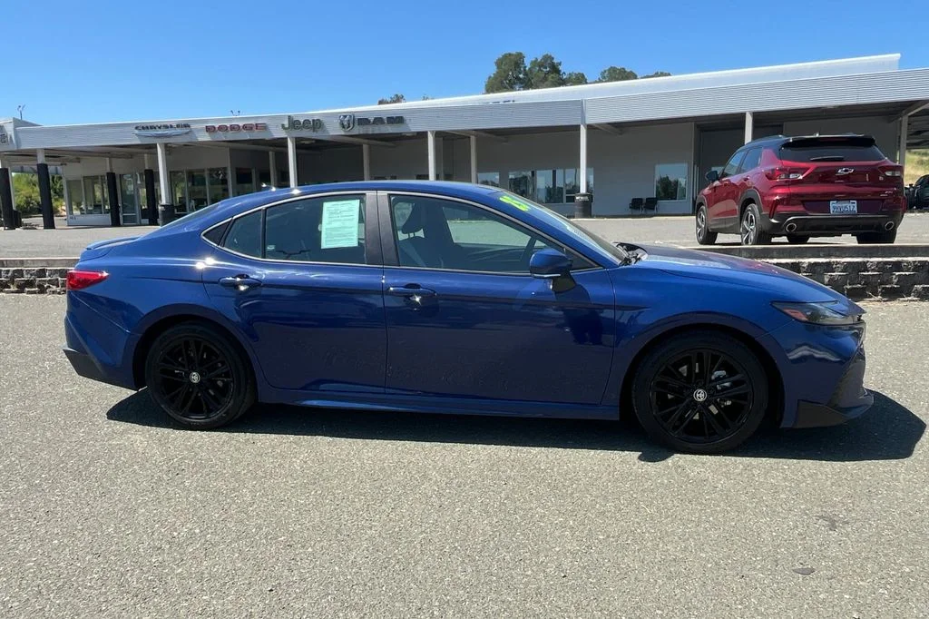 Used 2025 Blue Toyota SE image 8