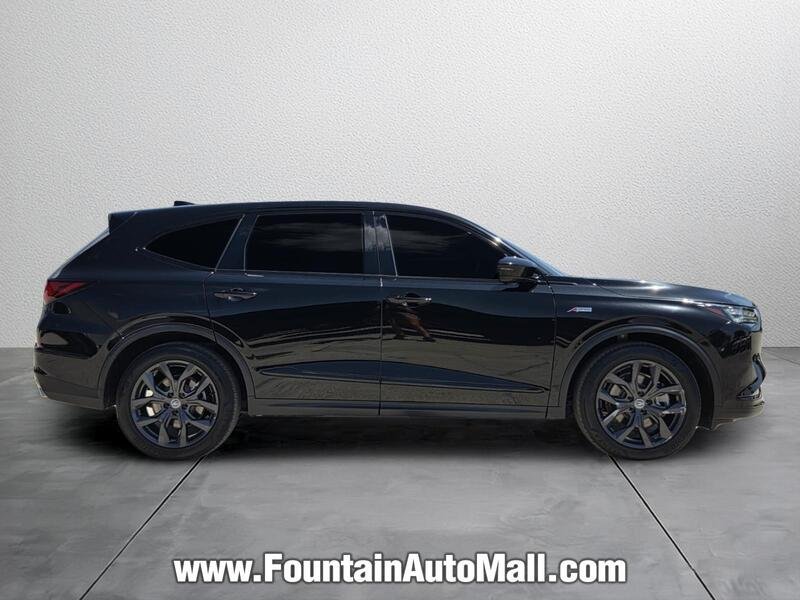 Used 2024 Majestic Black Pearl Acura SH-AWD A-SPEC image 5