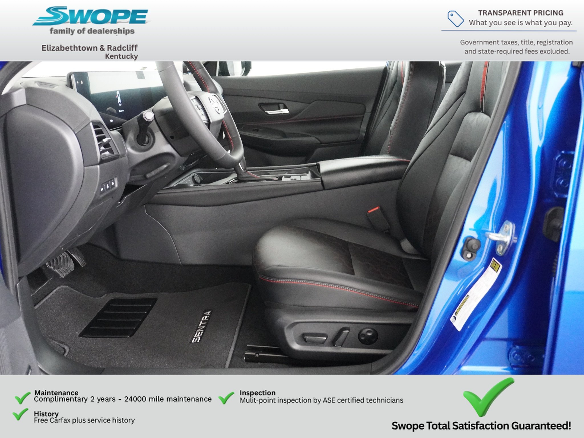 New 2027 Bluestone Pearl / Super Black Two-tone Nissan SR Midnight Edition image 13