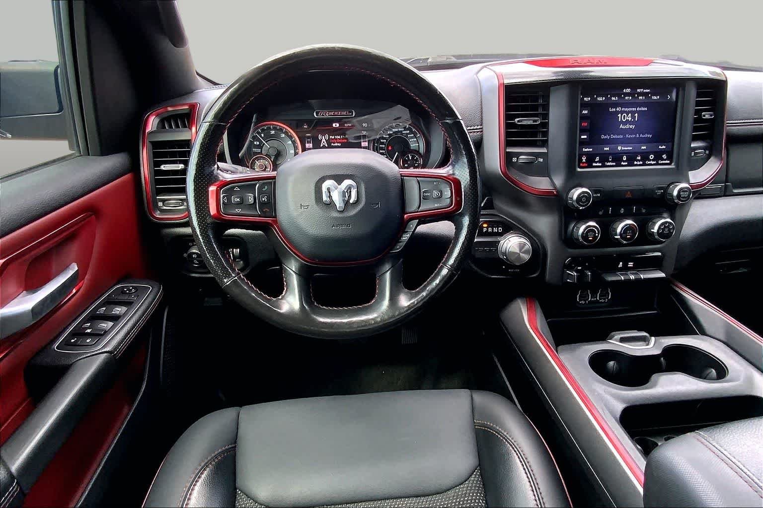 Used 2020 Diamond Black Crystal Pearlcoat Ram Rebel image 5