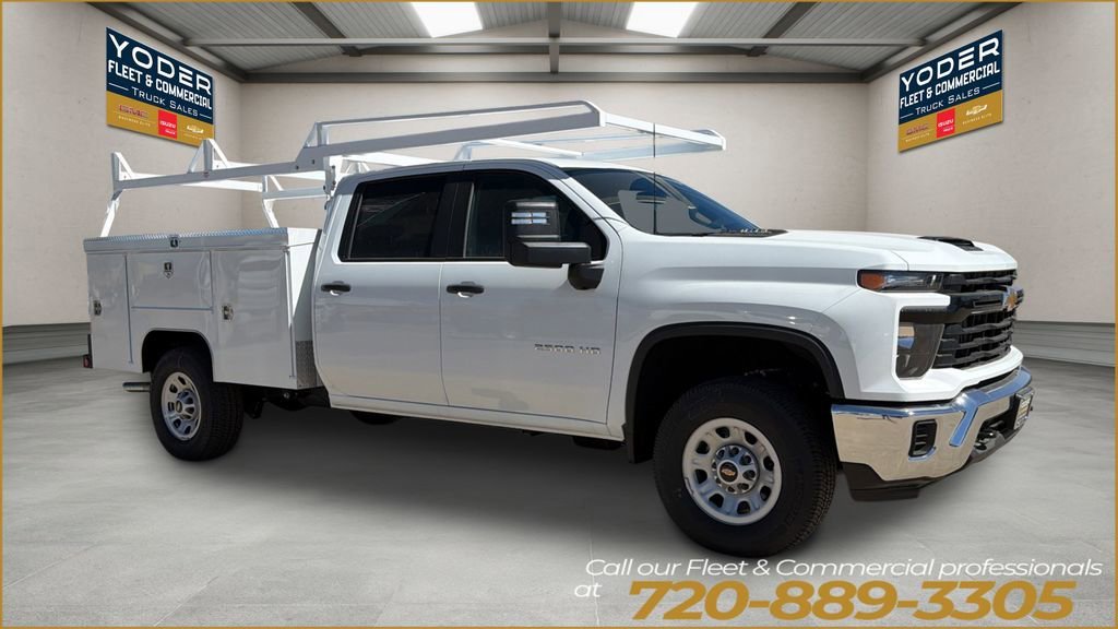 New 2025 Summit White Chevrolet WT image 2