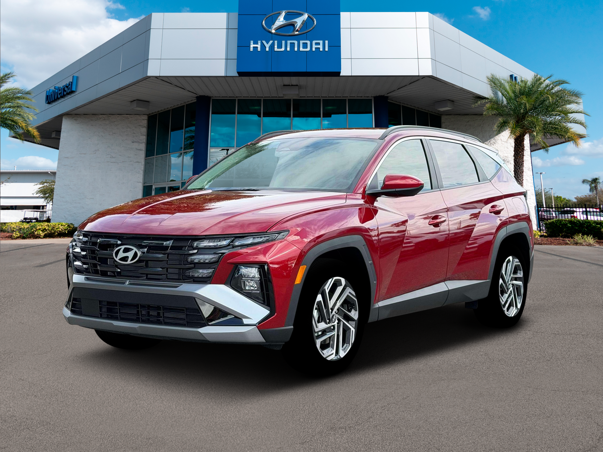 New 2026 Red Hyundai SEL Plus FWD image 1