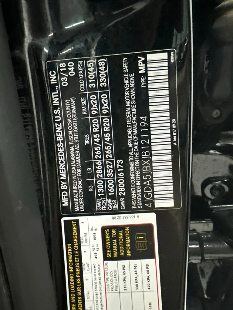 Used 2018 Black Mercedes-Benz GLE 350 image 30
