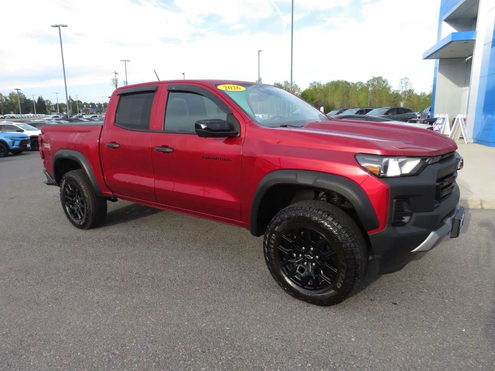 Used 2026 Radiant Red Tintcoat Chevrolet Trail Boss image 6