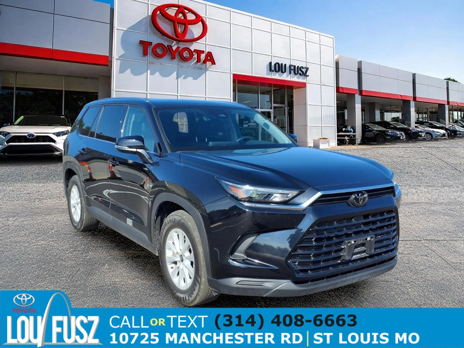 Certified Used 2025 Midnight Black Metallic Toyota XLE image 1