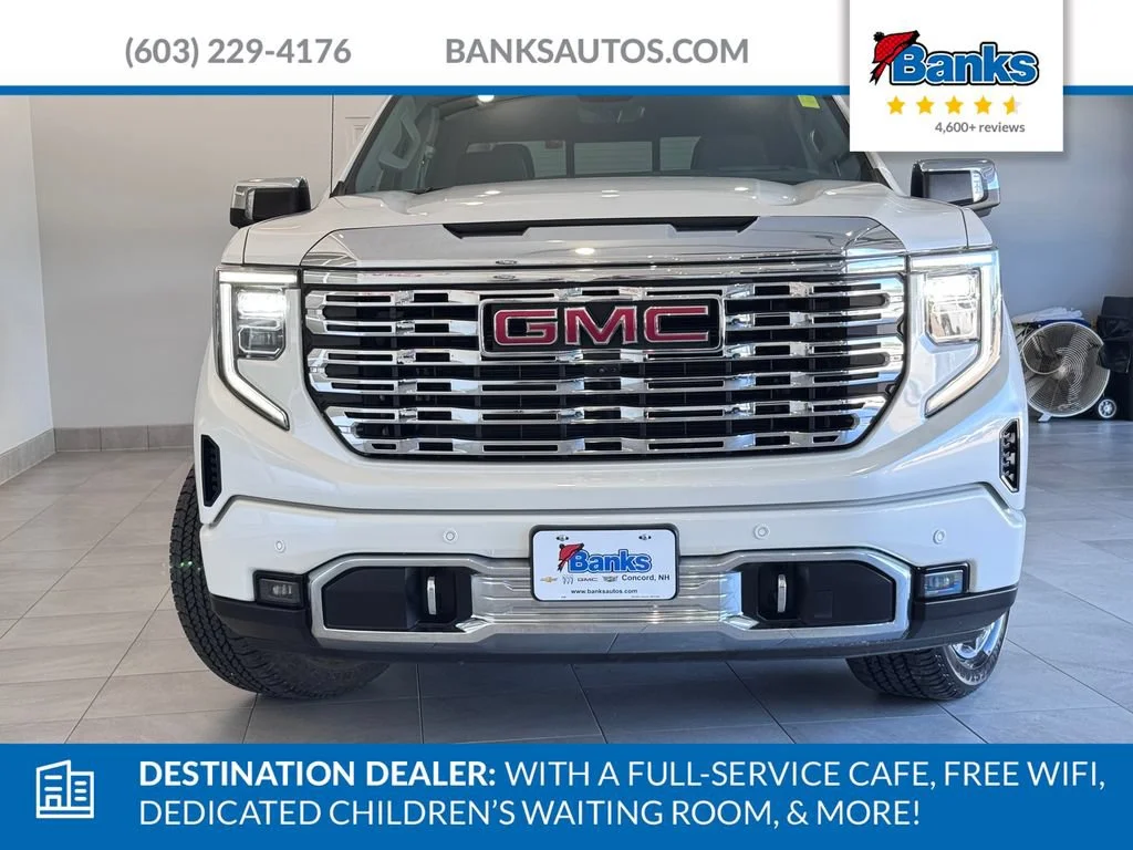 Certified Used 2025 White Frost Tricoat GMC Denali image 3
