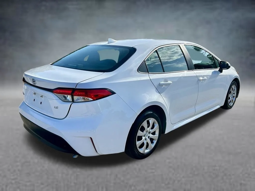 Used 2024 White Toyota LE image 5