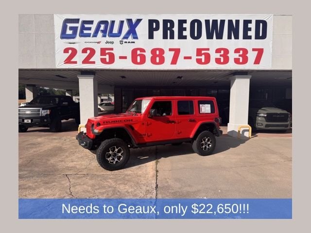 2018 Jeep Wrangler Unlimited Rubicon