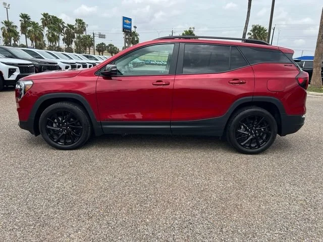 Used 2024 Volcanic Red Tintcoat GMC SLE image 4