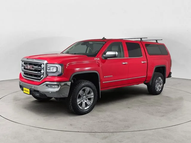 Used 2018 CARDINAL RED GMC SLT image 1