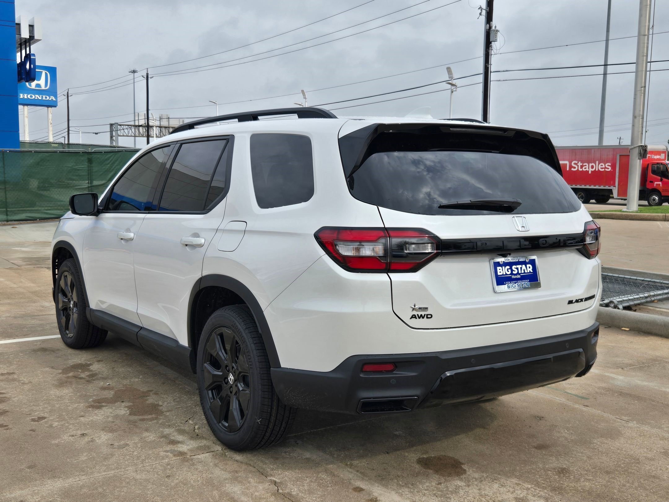 New 2026 Platinum White Pearl Honda Black Edition image 6
