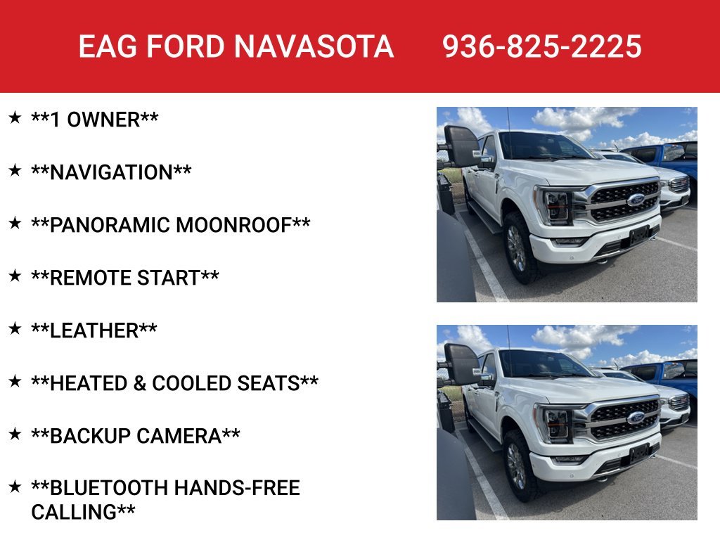 Used 2023 White Ford Platinum image 2