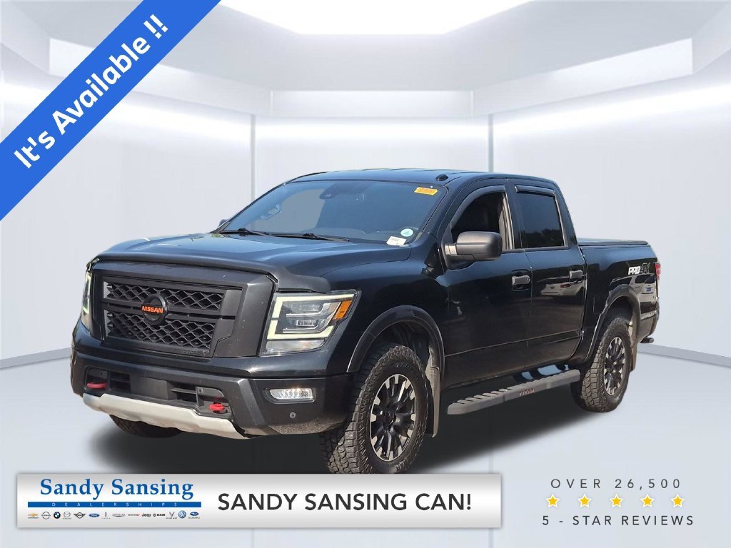 Used 2021 Black Nissan PRO-4X image 1