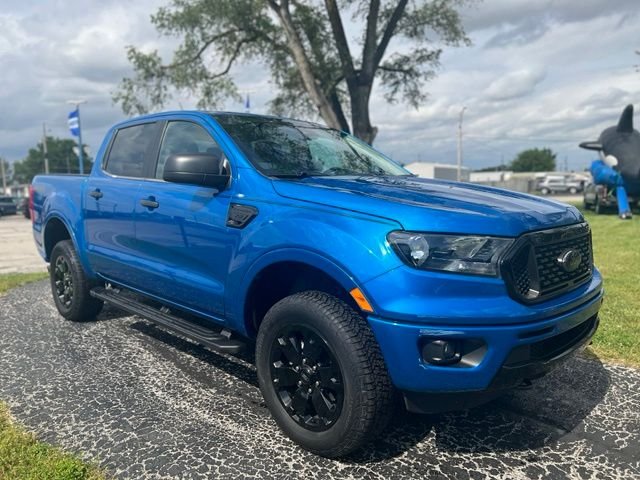 Used 2021 Blue Ford XLT image 2