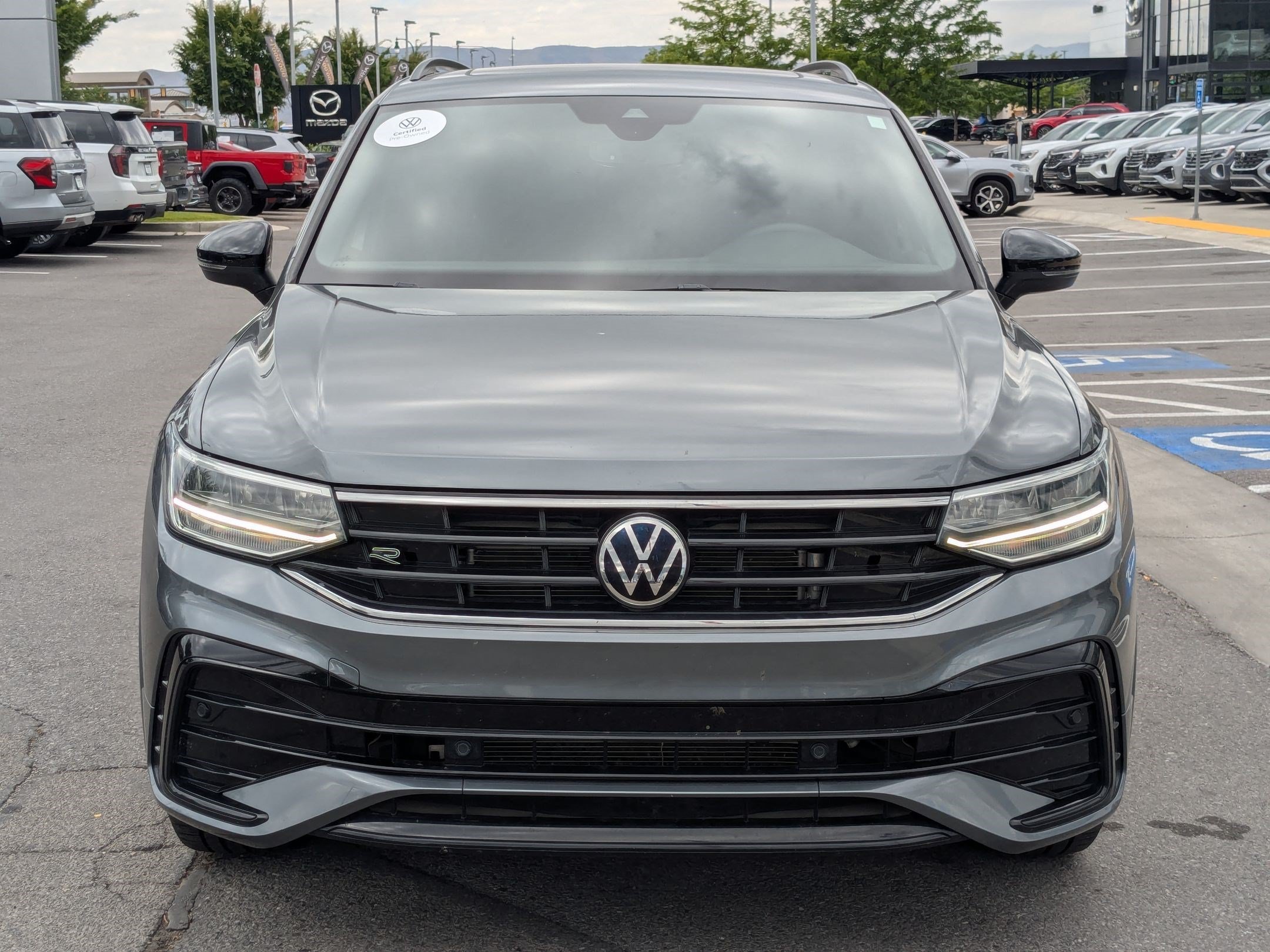 Certified Used 2023 Platinum Gray Metallic Volkswagen SE R-Line Black image 10