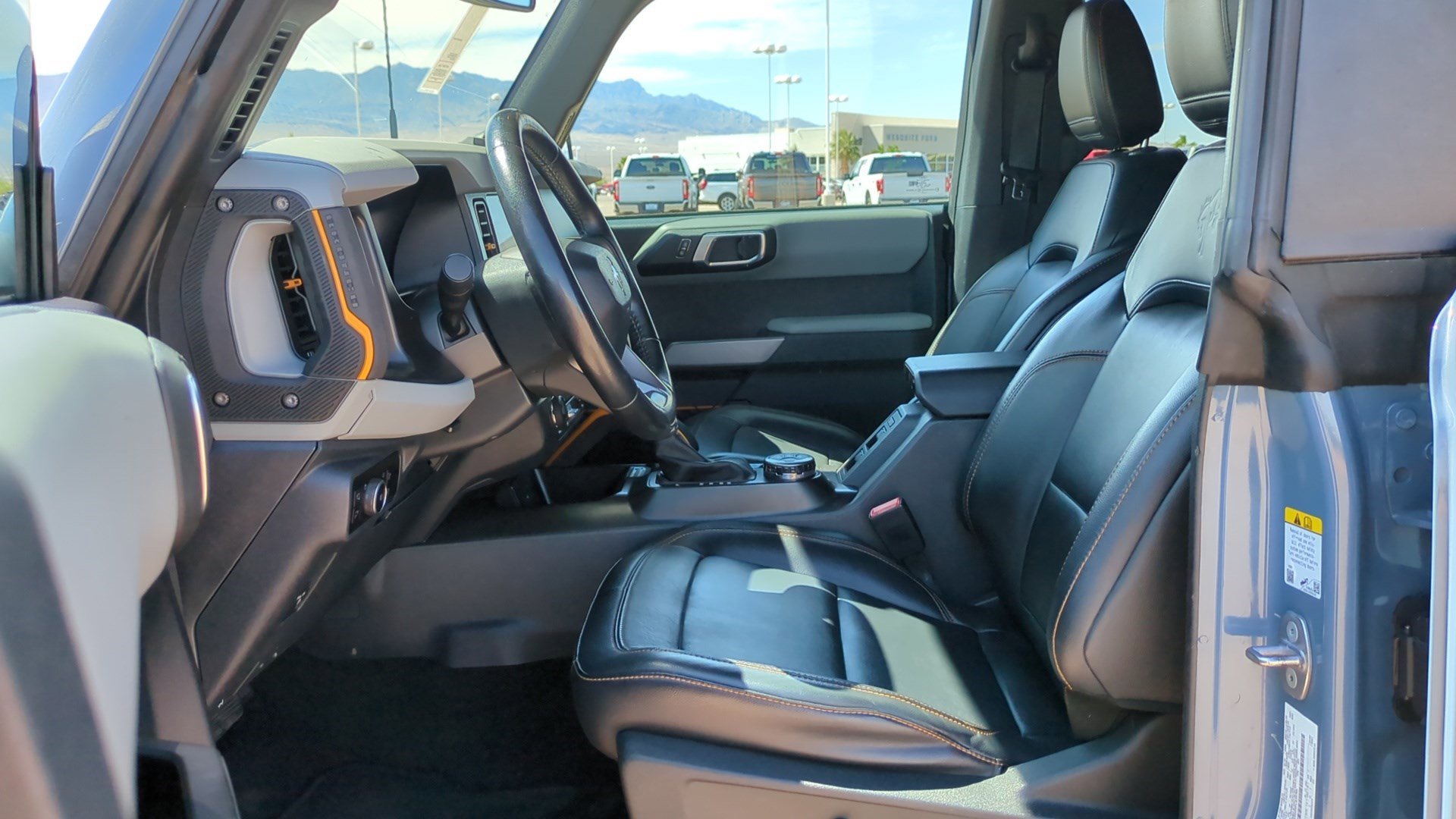 Used 2023 Azure Gray Metallic Tri-Coat Ford Badlands image 13