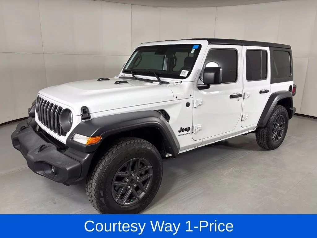 Used 2024 White Jeep Sport S image 5