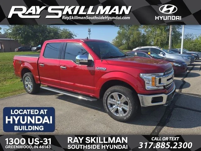 Used 2020 Rapid Red Metallic Tinted Clearcoat Ford XLT image 1