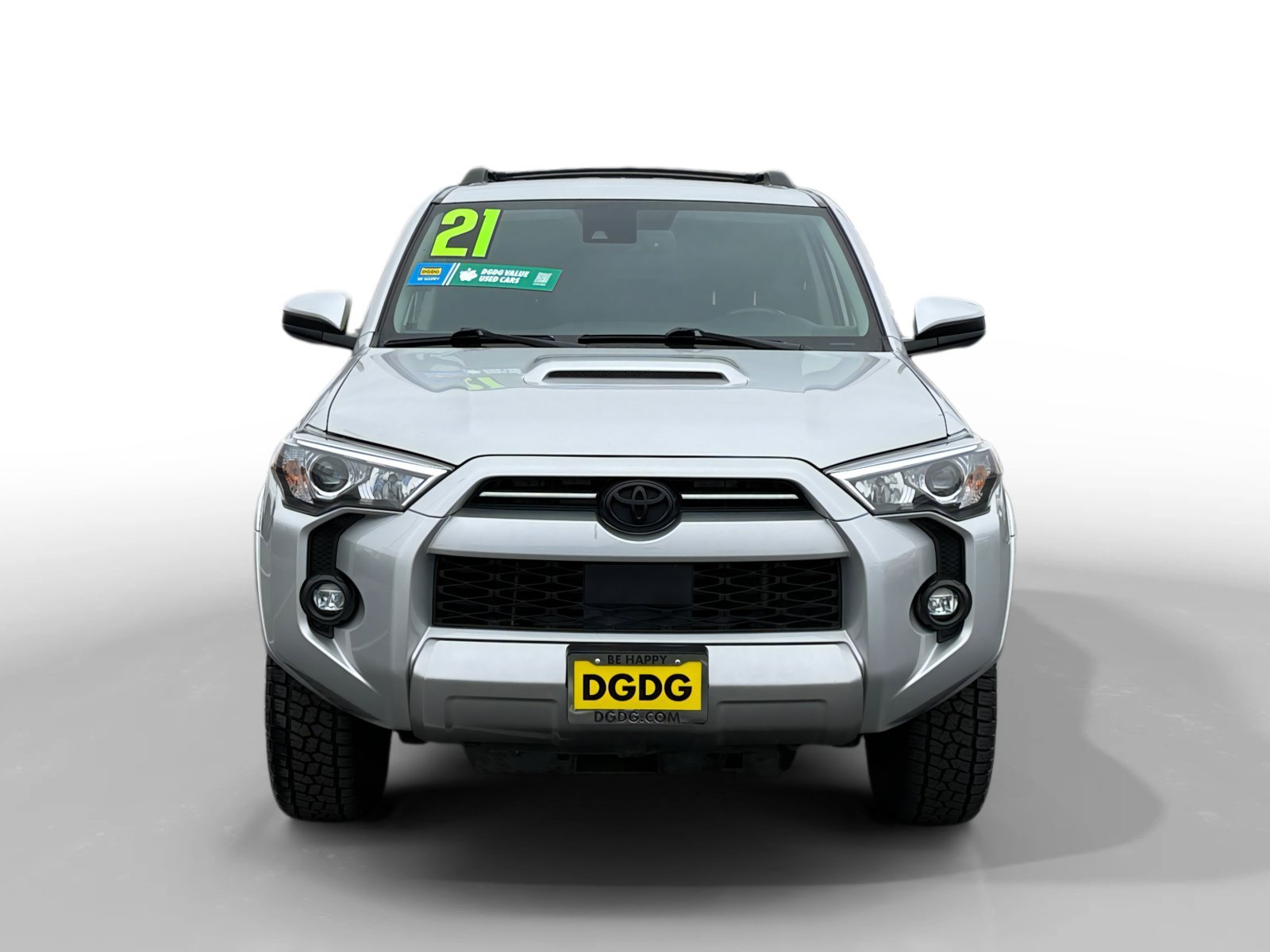 Used 2021 Classic Silver Metallic Toyota TRD Off-Road image 8