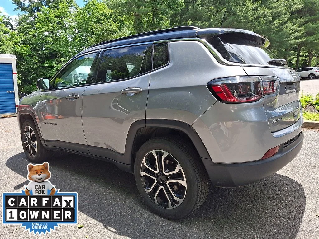 Certified Used 2022 Silver Jeep Limited image 3