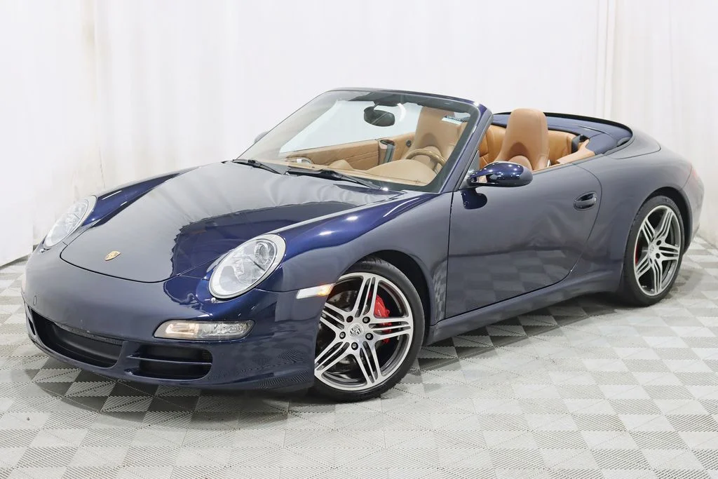 Used 2007 Blue Porsche Carrera S image 8