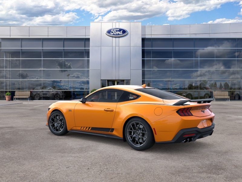 New 2026 Orange Fury Metallic Tri-coat Ford EcoBoost® Premium Fastback image 4