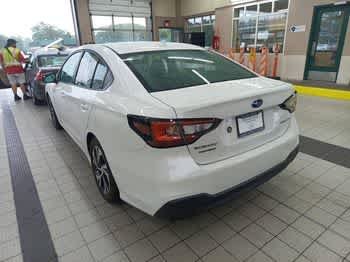 Used 2024 Crystal White Pearl Subaru Premium image 3