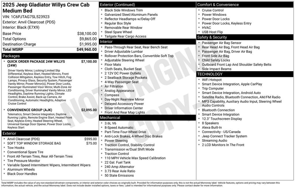 Used 2025 Gray Jeep Willys image 4