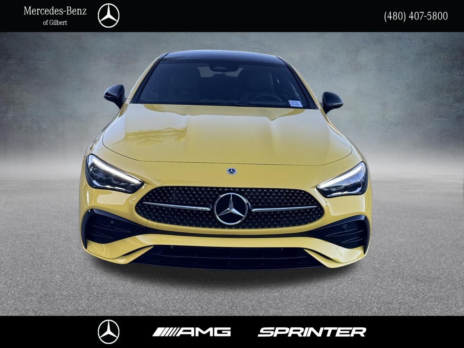 Used 2026 Yellow Mercedes-Benz CLE 300 image 2