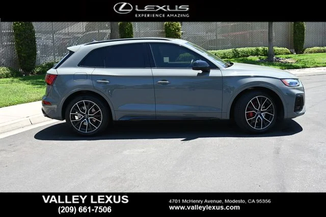Used 2021 Gray Audi Prestige image 3