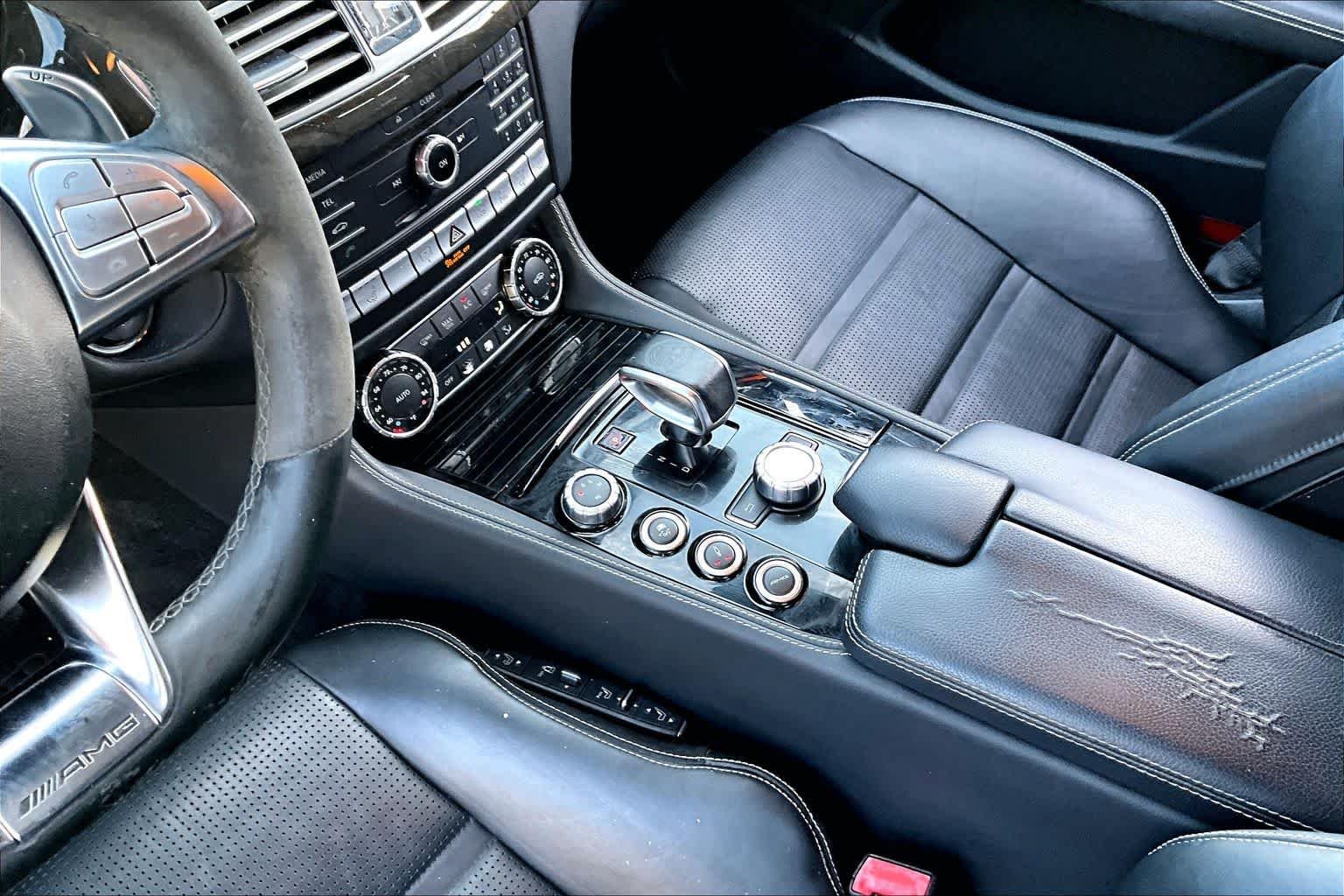Used 2015 Obsidian Black Metallic Mercedes-Benz CLS 63 AMG® S-Model image 16
