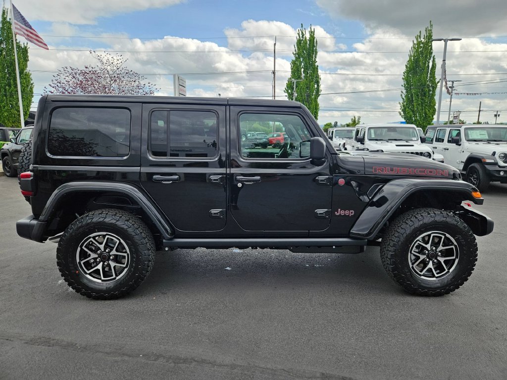 New 2026 Black Clear-Coat Exterior Paint Jeep Rubicon image 7